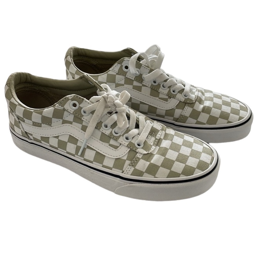 Vans Checkerboard Euclyptswht Senakers - Picture 4 of 12